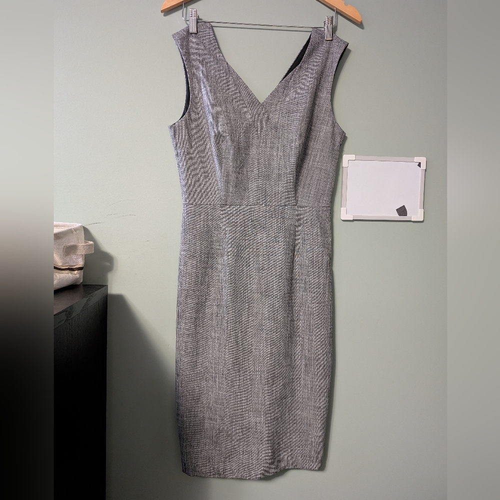 RW&CO Gray Sleeveless Dress